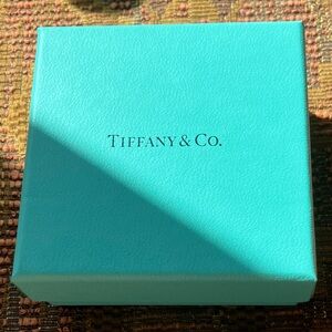 Tiffany & Co. Turquoise Gift Box (Empty) 3x3x1.5”